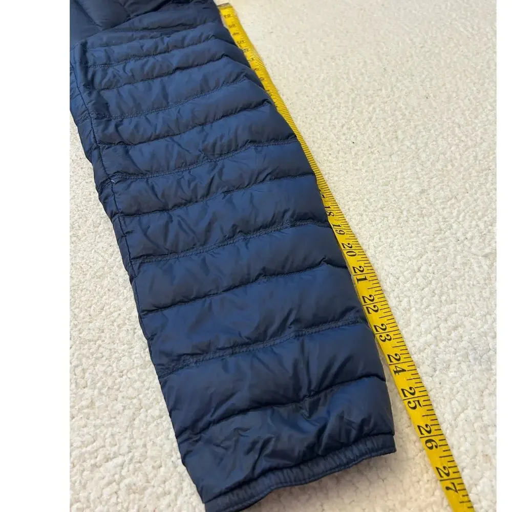 Tommy Hilfiger Men's Natural Down Packable Jacket Navy Size XL Nylon Lightweight